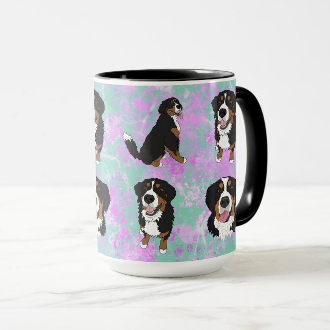 Taza Perro de montaña bernés (Anverso derecho)