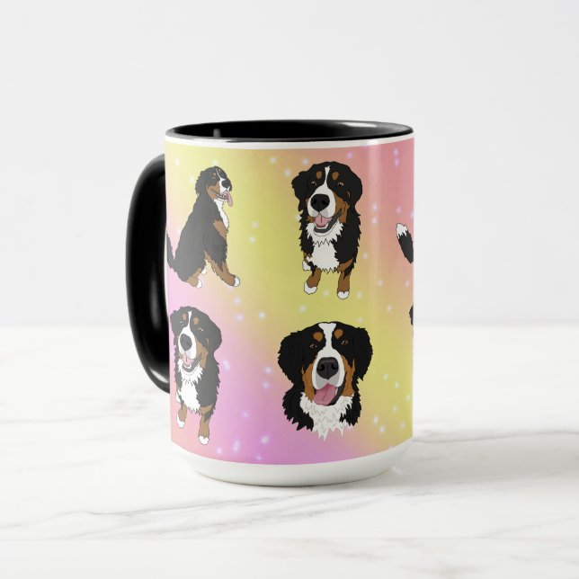 Taza Perro de montaña de Bernese (Anverso izquierdo)