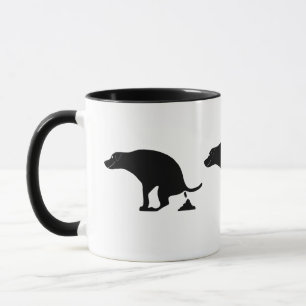 Taza Perro de Pooping