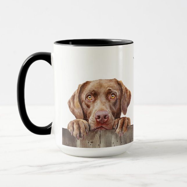 Taza Perro de recuperación de la bahía de Chesapeake Mu (Izquierda)