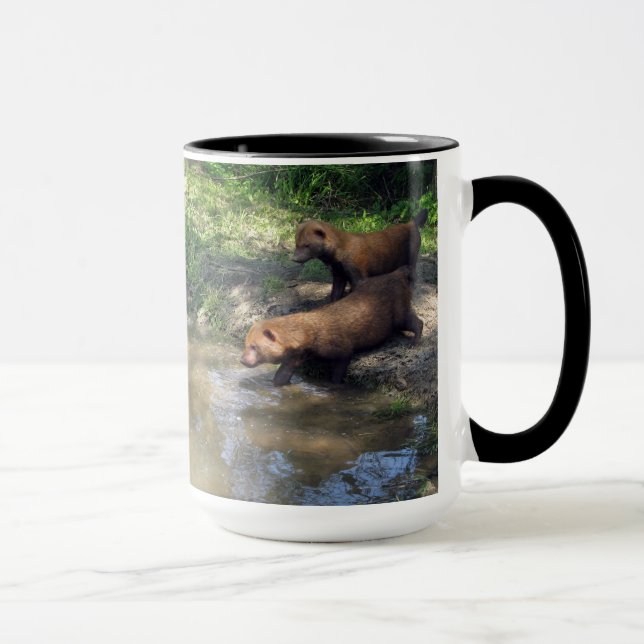 Taza - perro del arbusto (Derecha)