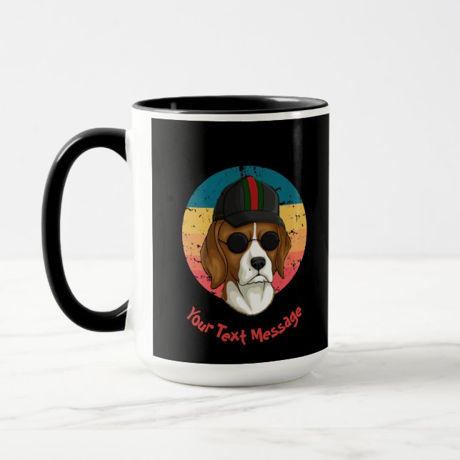 Taza Perro del Atardecer (Izquierda)