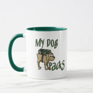 Taza Perro del campamento