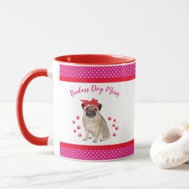 Taza Perro del Día de la Madre Perro Pug Perro
