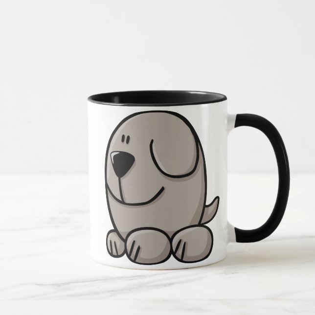 Taza Perro del dibujo animado (Derecha)