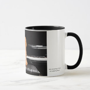 Taza Perro del piano