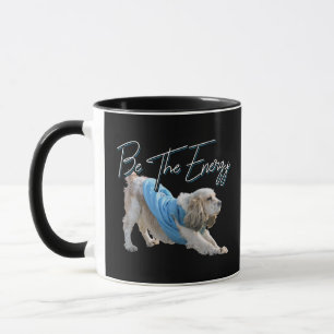 Taza Perro descendente del yoga - Sea la cita energétic