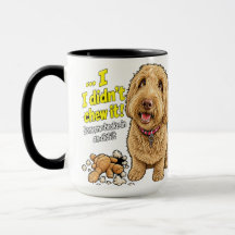 Taza Perro Divertido No Lo Masqué