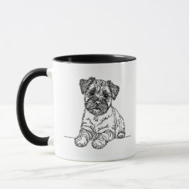 Taza Perro dueño de Boarder Terrier Lover Mug Personali
