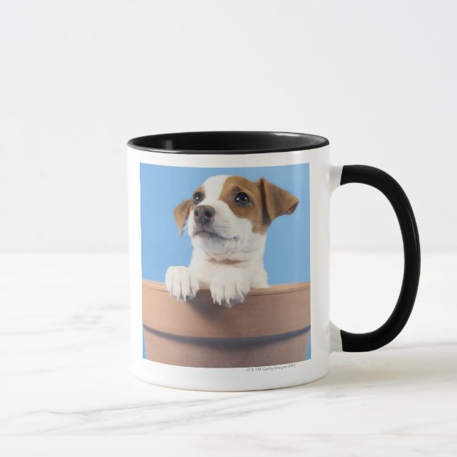 Taza Perro en maceta (Derecha)