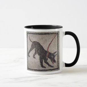 Taza Perro en un correo, de Pompeya