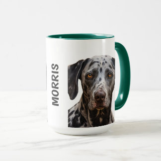 Taza Perro leopardo de Catahoula Personalizado Mug