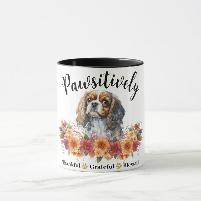 Taza Perro lindo agradecido bendito adorable (Centro)