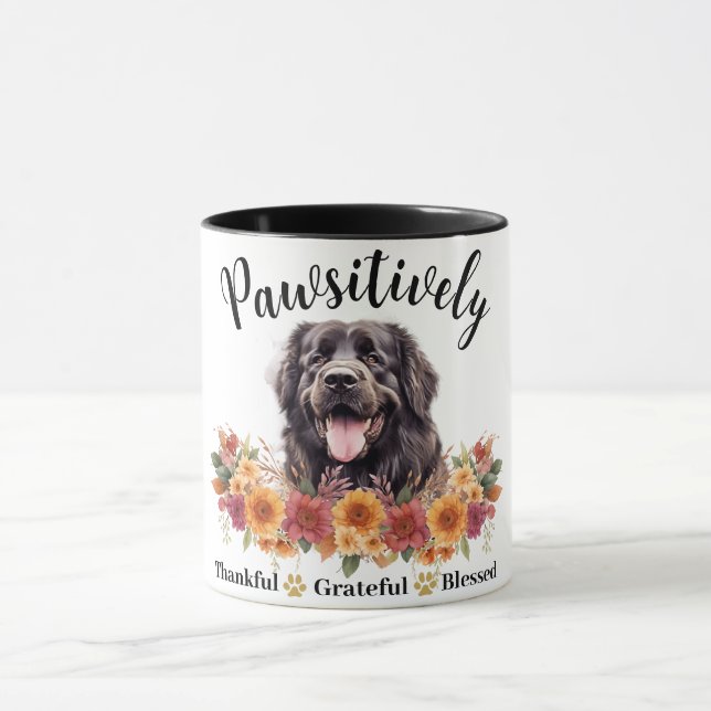 Taza Perro lindo agradecido bendito adorable (Centro)