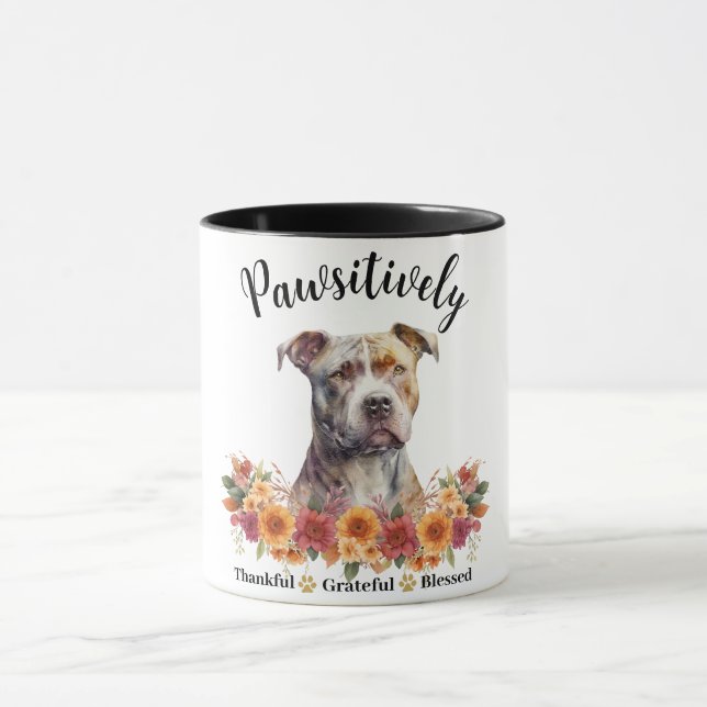 Taza Perro lindo agradecido bendito adorable (Centro)
