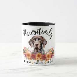 Taza Perro lindo agradecido bendito y adorable
