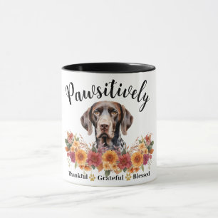 Taza Perro lindo agradecido bendito y adorable