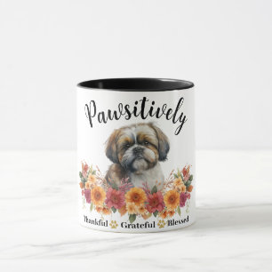 Taza Perro lindo agradecido bendito y adorable
