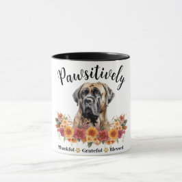 Taza Perro lindo bendito agradecido positivamente