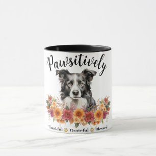 Taza Perro lindo bendito agradecido positivamente