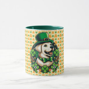 Taza Perro lindo del Día de San Patricio