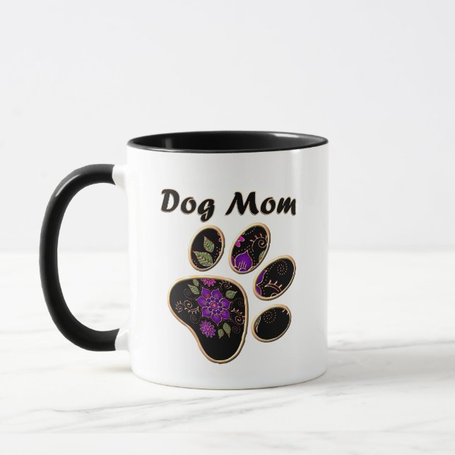 Taza Perro Mamá con pata (Izquierda)