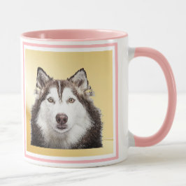 Taza Perro Mamá divertida foto Mascota del Día de la Ma