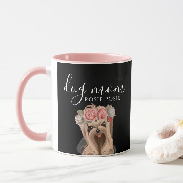 Taza Perro Mom Mug (Con donut)