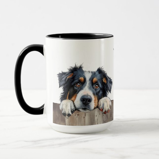 Taza Perro pastor australiano Mug (Izquierda)