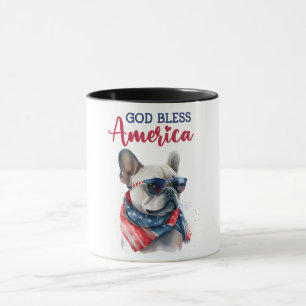 Taza Perro Patriota - Bulldog Francés
