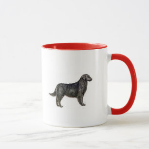 Taza Perro perdiguero Plano-Revestido