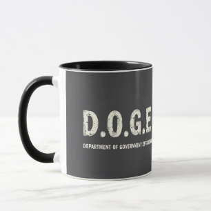 Taza Perro Perro De Eficiencia Del Departamento De Efic