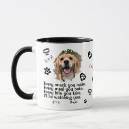 Taza Perro personalizado Face Photo Mug - Gracioso Mug