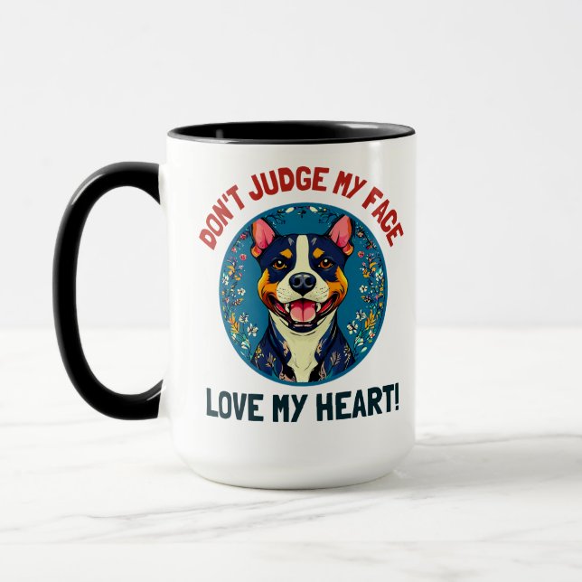 Taza Perro Pitbull (Izquierda)