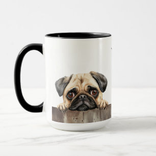 Taza Perro Pug Mug