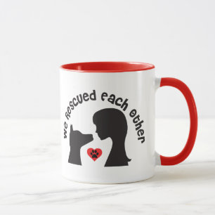 Taza Perro Rescue Love Mug