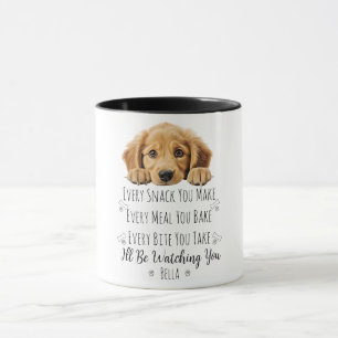 Taza Perro Retriever Dorado Lindo Diseño Personalizado 
