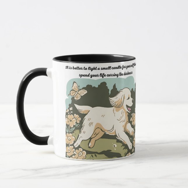 Taza Perro sabio mug (Izquierda)