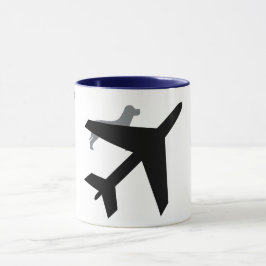 Taza Perro y avión