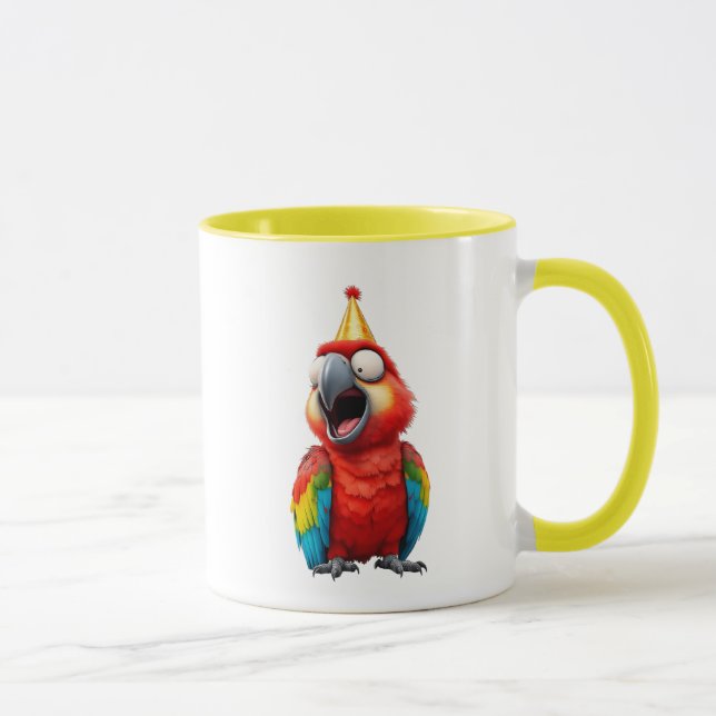 Taza Perroquet qui se prend pour un clown. (Derecha)