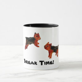 Taza Perros adorables Mascotas de arte Personalizado