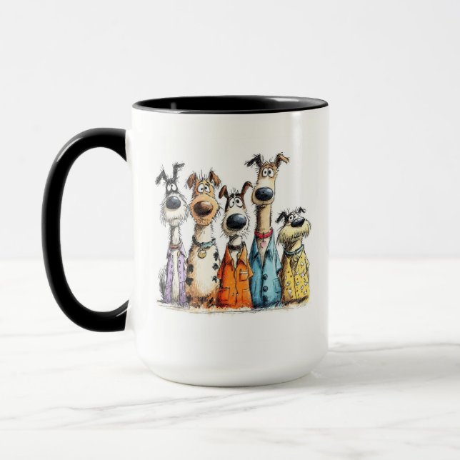Taza Perros caprichosos (Izquierda)