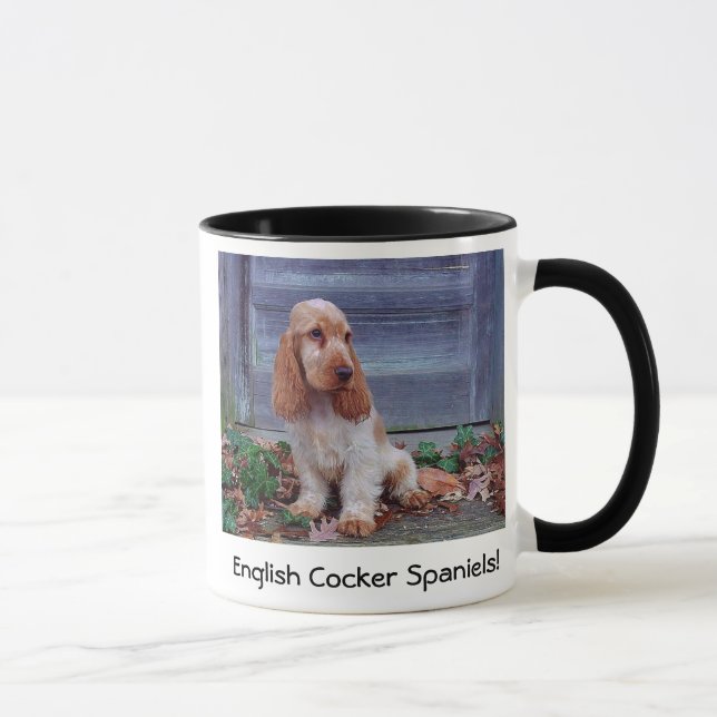Taza Perros de aguas de cocker ingleses (Derecha)