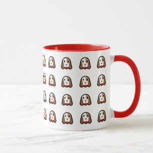 Taza Perros de Emoji cúrcuta