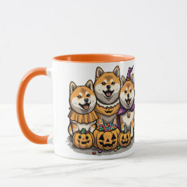 Taza Perros de Halloween Shiba Inu