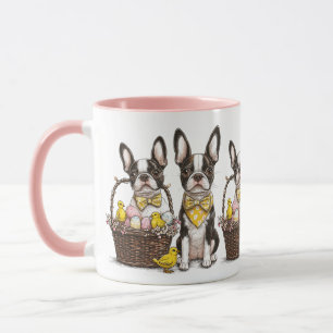 Taza Perros de Pascua de Boston Terrier