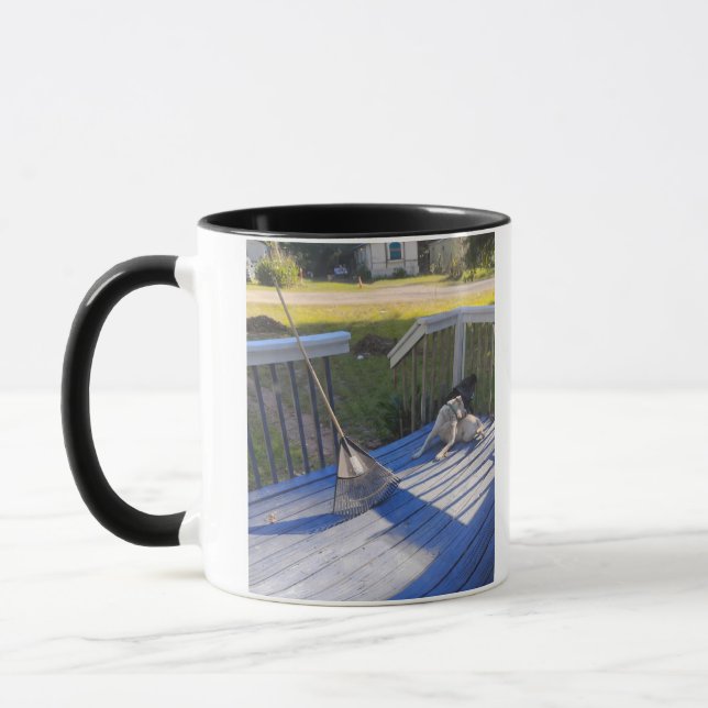 Taza Perros disfrutando de la vida  (Izquierda)