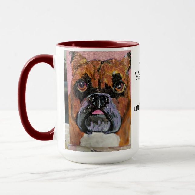 Taza "Perros dormidos mentirán.." (Izquierda)