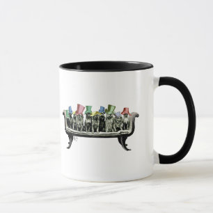 Taza Perros en Sofa