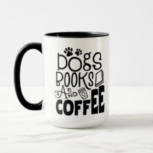 Taza Perros, libros y café